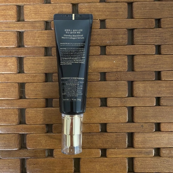Black Snail Mucin Collagen Serum GlamFox NEW IN BOX - Picture 4 of 5